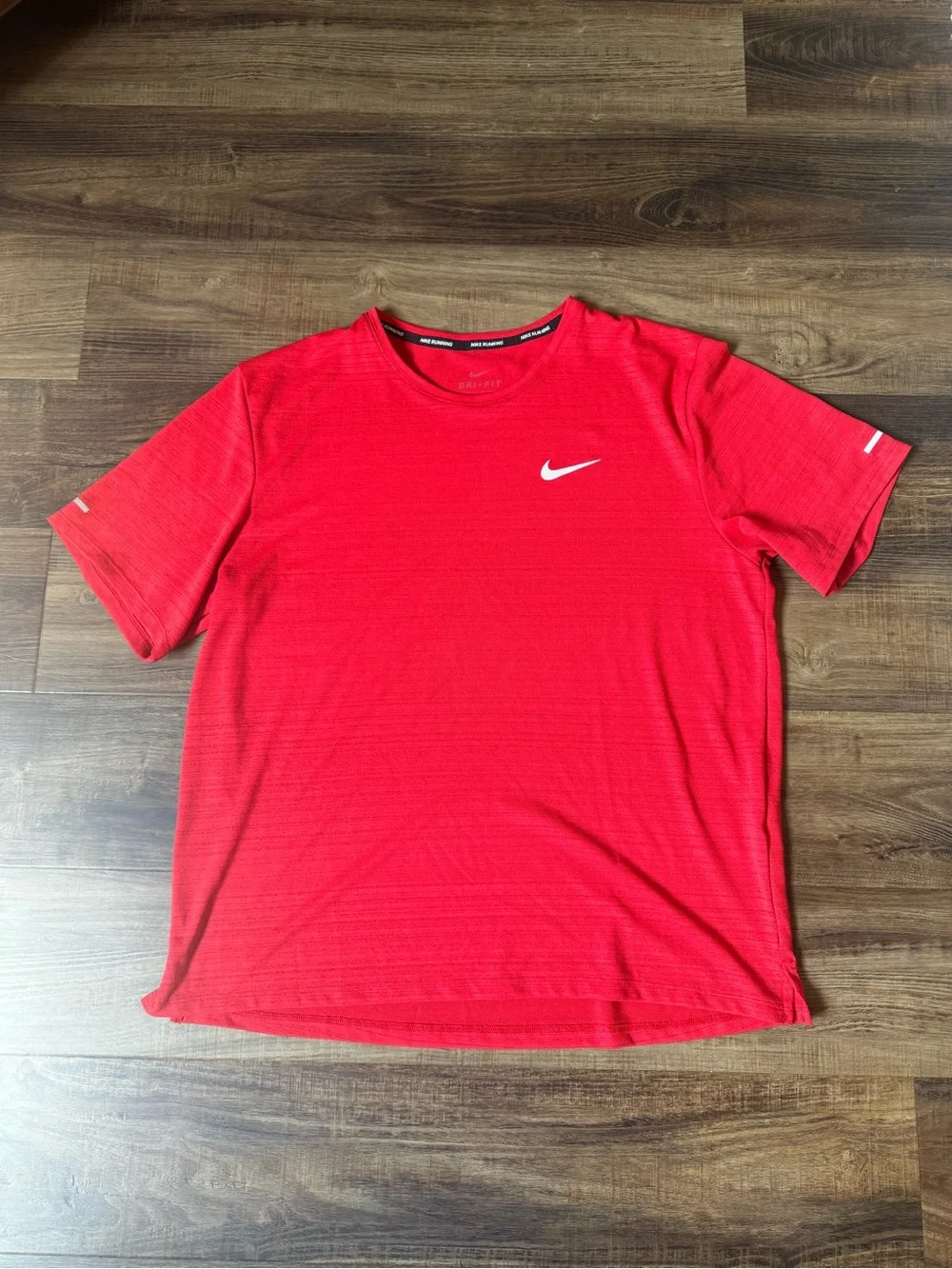 Nike Men’s Red Dri-FIT Short Sleeve Training Tee